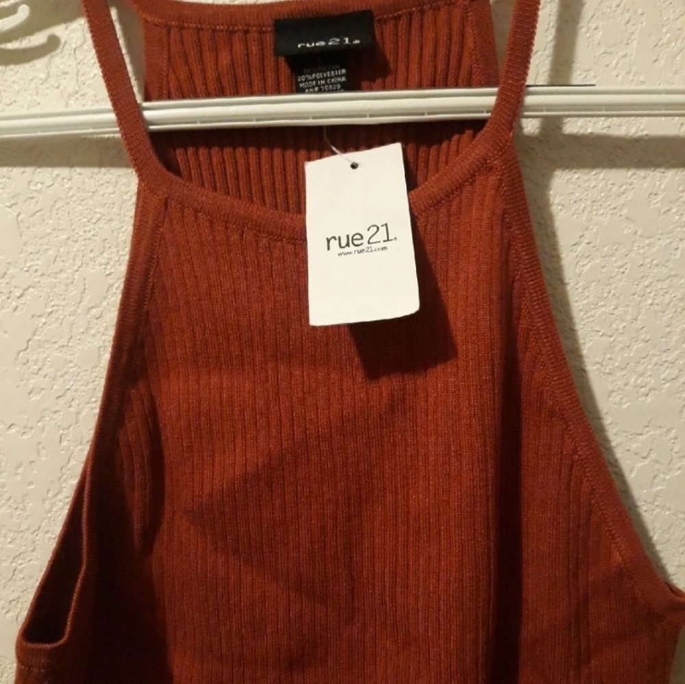 Tank Top Rusty Womens Size L Rue21 NEW
